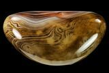 Polished, Banded Carnelian Agate - Madagascar #145968-2